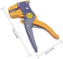 VCELINK Automatic Wire Stripper and Cutter, 2 in 1 Adjustable Electrical Cable Tool & Eagle Nose Pliers (7-Inch)