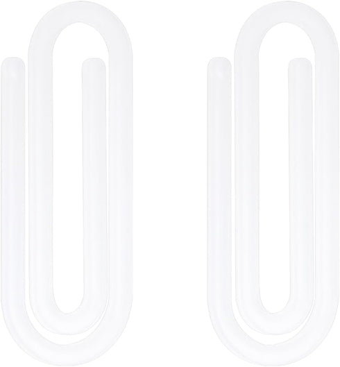 PENTA ANGEL Acrylic Paper Clips 2Pcs Sublimation Blank Clear Acrylic Book Page Marks Heat