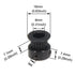 Zeberoxyz 10pcs GT2 Pulley Wheel Set, 20 Teeth 8mm Bore Black Aluminum Timing Belt Idler for 3D Printer