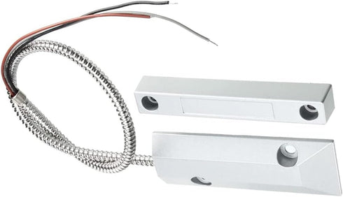 Garage Door Reed Switch OC-55 NC/NO Surface Mount Wired Alarm Sensor for Home Security, Set of 1