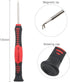0.8mm P2 Pentalobe Screwdriver, Compatible with iPhone Repair, 5-Point Precision Magnetic Tool