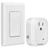 SURAIELEC Wireless Wall Switch Remote Control Outlet, No Wiring Needed, 100ft RF