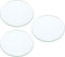 YOKIVE 3 Pcs Double Convex Lens, Clear Glass Optical Lenses for Telescope and Photography Use