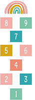 Generic Number hopscotchs Mat Decals - Number Lattice Floor Sticker, hopscotchs Play Mat