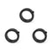 3PCS Drill Stop Bit Collar Set (16mm), Carbon Steel Adjustable Depth Split Positioner Ring