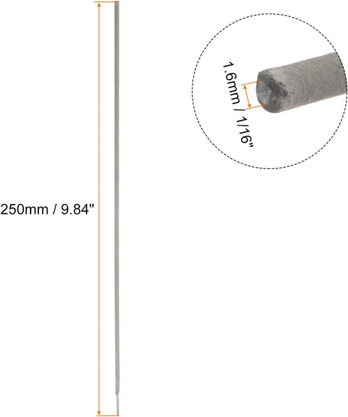E308L-16 Welding Rod 1/16" x 10" 201 Stainless Steel Welding Rod A102 Electrodes Solder for Welding Stainless Steel Galvanized Steel 0.15 Lb