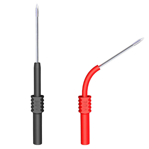 Goupchn Back Probe Pins, 2PCS Flexible Bendable Test Probes for Wire Piercing Automotive Car Repairing Electrical