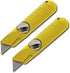 All-Metal Fixed-Blade Utility Drywall Knife, Easy Change Blade, Non-Retractable, 2-Pack