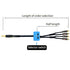 1ft 1/8" inch 3.5mm 2 1 1 2 mp3 Arklove Sound Channel swicher aux Input RCA Output Switch Selector in Out R/L Stereo