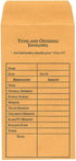 Tithe and Offering Envelope, 100 Count by Broadman Church Supplies