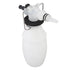 500ml Milk Sampling Bottle PP Easy Cleaning Milk Sampling Valve Bottle with Stainless Steel Clip