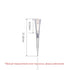 Disposable Filtering Pipette Tips, 960pcs Universal Filter Pipette Tips, 10 µL, 96 Tips/Rack x 10 Racks