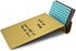 Three by Three Seattle Desktop to-Do Board, 5.5 x 9 Inch Organizer, Includes 4 Markers - Golden Board