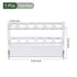 YOKIVE Tube Rack, Acrylic Test Tube Rack Holder | Great for 25ml Lab Test Tube(Clear, 6-Sockets)