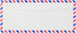 JAM PAPER #10 Airmail Envelopes - 4 1/8 x 9 1/2 - White, 50/Pack