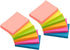 VANZAVANZU Sticky Notes - Self-Stick Notes 2x3 in, 12 Pads, 100 Sheets/Pad, 6 Bright Colors