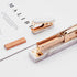 MEI YI TIAN Office Stapler Set, Marble Print & Gold, Manual Stapler & Staple Remover for Desktop Supplies