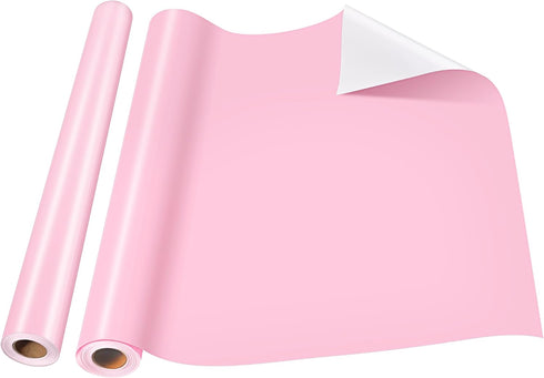 Tenceur Bulletin Board Paper 24 Inch x 100ft, Fade Resistant Pink Paper Roll for Classroom Decor (Sweet Pink Style).