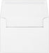 LUXPaper A4 Invitation Envelopes, 4 1/4" x 6 1/4", Bright White, 24lb Text, 250 Qty