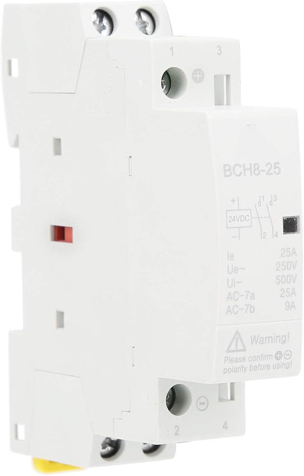 DC Voltage Contactor: 25A DC 24V BCH8-25 2NO Modular Contactor Switch for Intelligent Control System