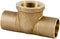 EZ-FLUID Plumbing 1" C x C x FIP Sweat Brass Tee, LF Brass Tee Pressure Copper Fitting for Residential, Commercial (1)