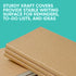 K-Kraft Mini Notebooks - Kraft Paper Covers, 4.375 x 3.125 inch, Set of 6