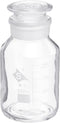 PATIKIL 500mL Reagent Media Bottle, 1Pcs Round Graduated Glass Storage Bottle with Clear Cap for Home, Chemistry Lab,