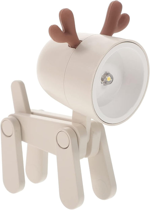 DIYEAH Led Night Light Changing Table Lamp Deer Shape Foldable Night Lamp for