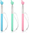 XIHIRCD 3pcs Telescopic Teachers Pointer, Pointer Sticks with Lanyard, Extendable Hand Pointer Finger