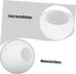 80mm Frosted Glass Globe Lampshade round Pendant Light Cover Replacement for Ceiling Fan and Wall Sconce Lighting