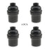 HAHIYO E26 Lamp Socket, Screw in Mount Light Socket Bulb Holder Fixture, Easy Wire Tighten Down, 4pieces