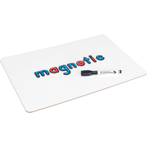 Really Good Stuff 18" x 12" Magnetic Dry Erase Board, Sturdy Construction, Versatile Use