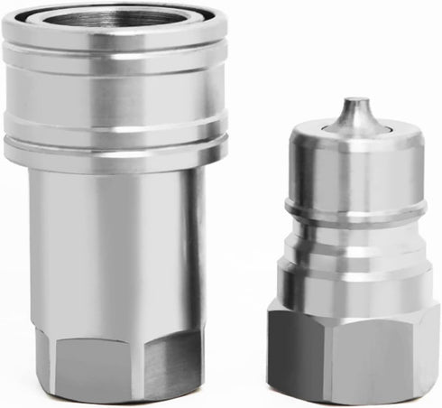 Hydraulic Quick Connect Coupler 1/2" NPT, CEKER ISO 7241-A Tractor Couplers