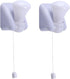 Shuwea 2 Pack Battery Operated Light Bulb, Stick-Up Wireless LED Closet Light Bulb,