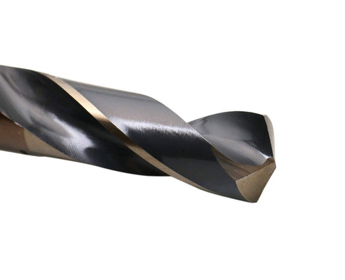 Accusize Industrial Tools 3/4'' ANSI M35 Drill, 1/2'' Shank, 135 Degree Split Point, 0412-0034