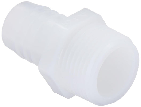 325HB-12-12N-pk10 Par-Barb Male Connector Fitting, Nylon, 3/4" Hose Barb x 3/4" Male NPT, Pack of 10