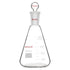stonylab Glass 24/40 Erlenmeyer Flask with Stopper, 500 ml Borosilicate Glass Heavy Wall Flask with 24/40 Joint