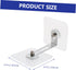 6pcs BESPORTBLE -tip Furniture Wall Anchors for Proofing Secure Cabinets Dressers Bookcases and Tv Stands Easy Adhesive