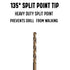 Drill America GLBCOX1218 #18 x 12" Cobalt Aircraft Extension Drill Bit - GLBCO Series