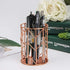 Pen Holder for Desk, Makeup Brush Holder, Rose Gold Metal Wire Pencil Cup Holders