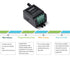 Mini12v Switch,12v with10a 5v 6v 9v 24v 48v 12volt Remote Control Wireless Remote Switch Relay, DC Remote On Off Switch