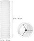 SHINEOFI 37.4 8.66 Paper Floor Lamp Shade, Minimalist Lampshade for Home Rice Paper Lampshade X in Light Cover