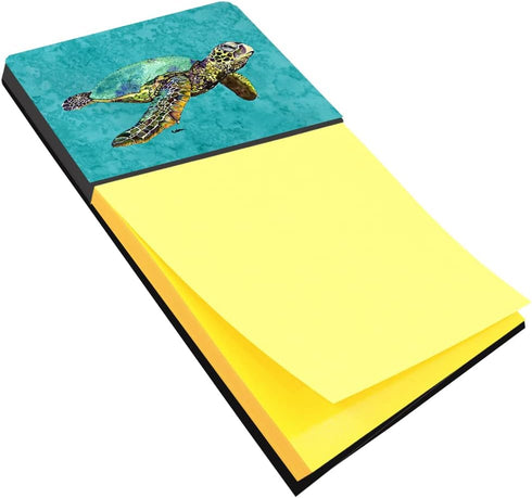 Carolines Treasures Large Sticky Note Holder, Turtle, Multicolor