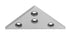 Accusize Industrial Tools 2 Pcs Solid Angle Plate Set - 30-60-90 Deg and 45-45-90 Deg