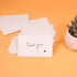 SMOQYKBW 3..36x 2.12 inches, 100 Small Blank Paper Message Note Business Card Mini Greeting Place Name Vocabulary Word