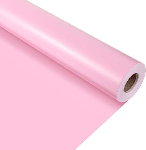 Tenceur Bulletin Board Paper 24 Inch x 100ft, Fade Resistant Pink Paper Roll for Classroom Decor (Sweet Pink Style).