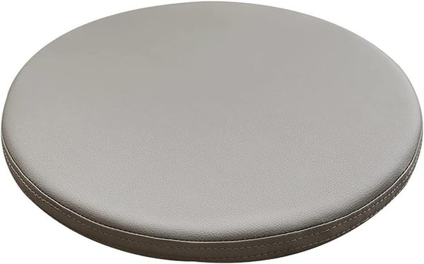 JIQHOHX Detachable Seat Cushion, Leather Round Chair Cushion/Round Memory Foam Chair Pad, Soft