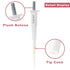 ONiLAB Mini Fixed Volume Pipette Manual Single Channel Pipettor, Laboratory Micro Pipette ,Micropipette Volume 200µl Gray