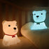 SCZWP8 Small Dog Light Room Night Light Bedroom Bedside Charging Small Night Light Baby Feeding Light Atmosphere