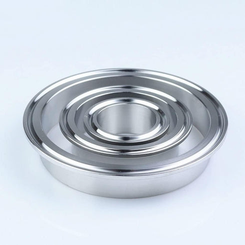 HNIGLLEEHN 1pc SS304 Applications(114mmx130) Stainless Steel Tri Clamp Ferrule - Sanitary Pipe Fitting for Homebrew